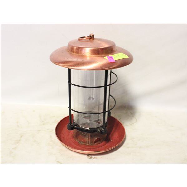 BIRD FEEDER 12" HIGH WITH EASY SCOOP