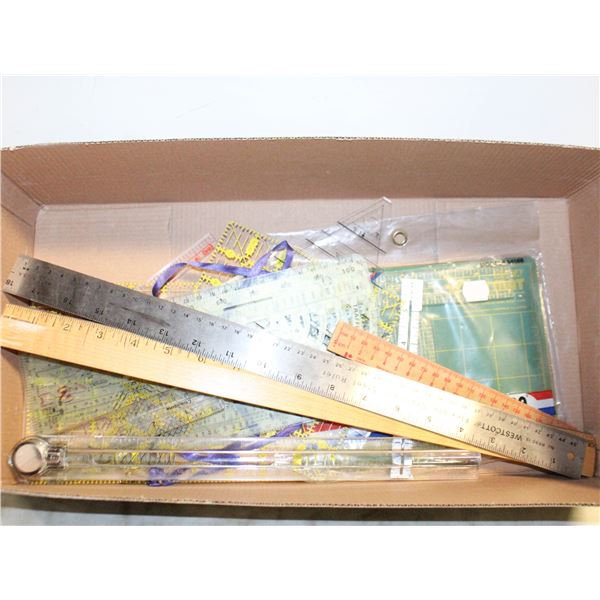 ASSORTED RULERS - SEWING & MORE