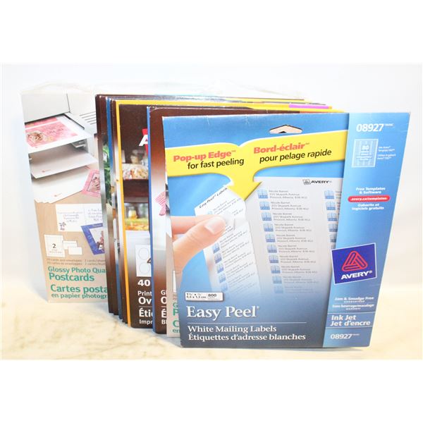MULITPLE PACKS - ASST. LABELS