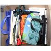 Image 1 : SHOPPING BAGS- RE-USEABLE- LARGE LOT ASSORTED