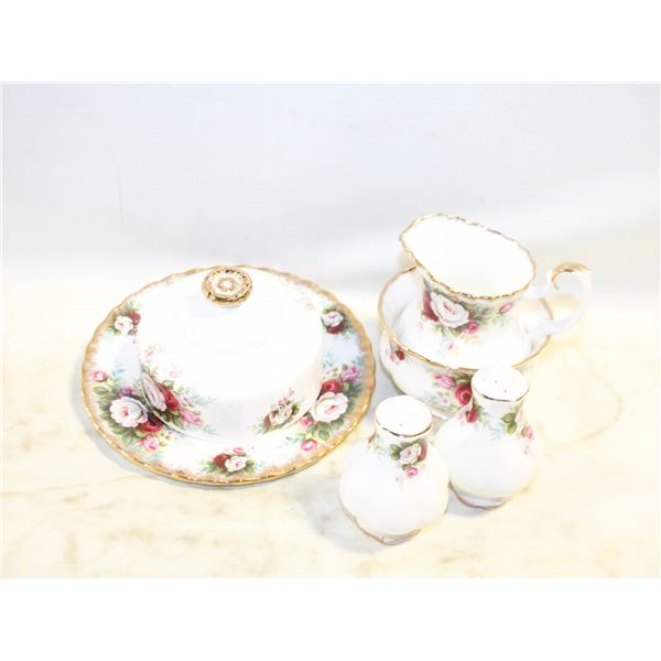 VINTAGE 6 PC. ROYAL ALBERT "CELEBRATION"