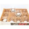 Image 1 : NEW QTY 12 GLASS TEA LIGHT HOLDERS