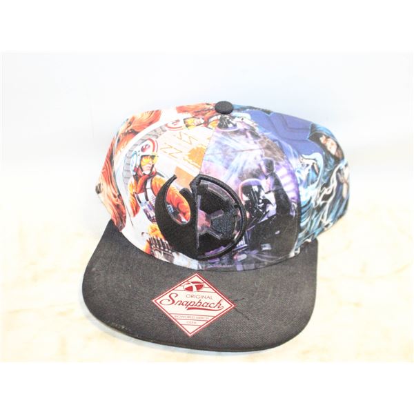STAR WARS SNAPBACK HAT TAG STILL ATTACHED