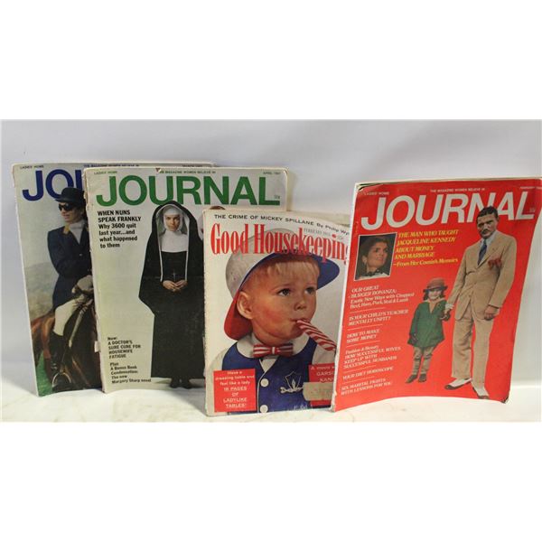 FIVE 1950'S/60'S MAGAZINES