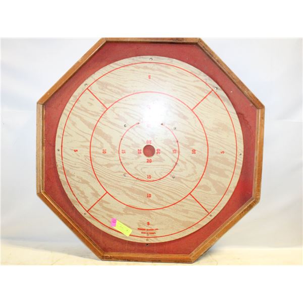 1950'S SATELLITE RACE & CROKENOLE BOARD W PCS