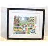 Image 1 : FRAMED U OF A ART WORK