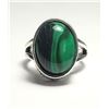 Image 1 : 20) SILVER TONE WITH OVAL NATURAL