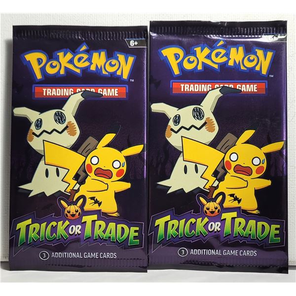 2) LOT OF 2 SEALED PKGS OF 3 CARDS
