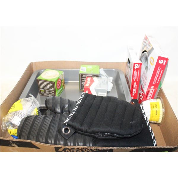 CONTEMPORARY BAKEWARE BOX LOT ASSORTED