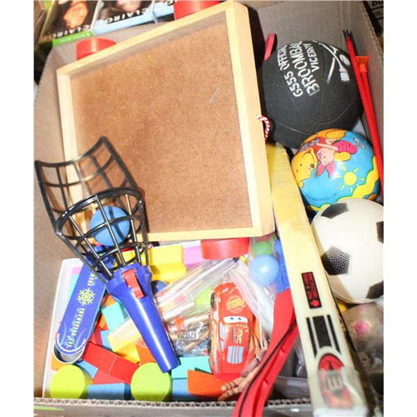 VINTAGE CHILDREN'S TOYS- BOX LOT ASST.