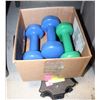 Image 1 : DALPS WEIGHTS & STAND- ASSORTED WEIGHTS