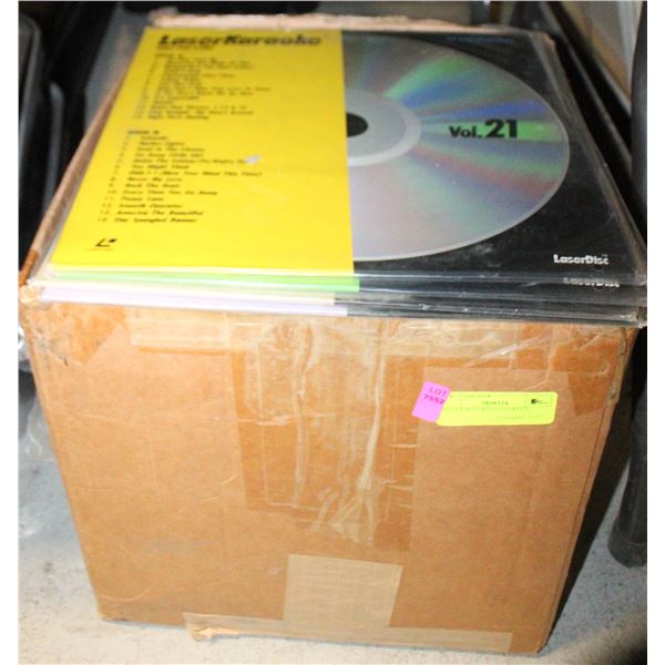 BOX OF RECORDS ASSORTED