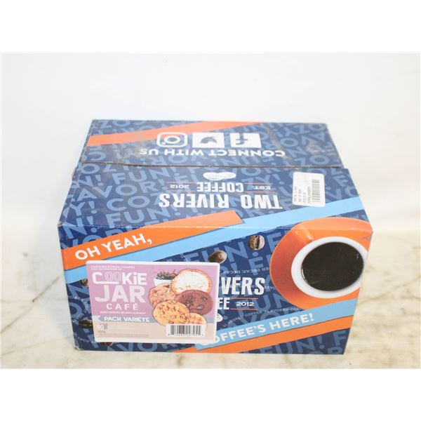 CASE OF 40 KEURIG STYLE PODS COOKIE JAR VARIETY