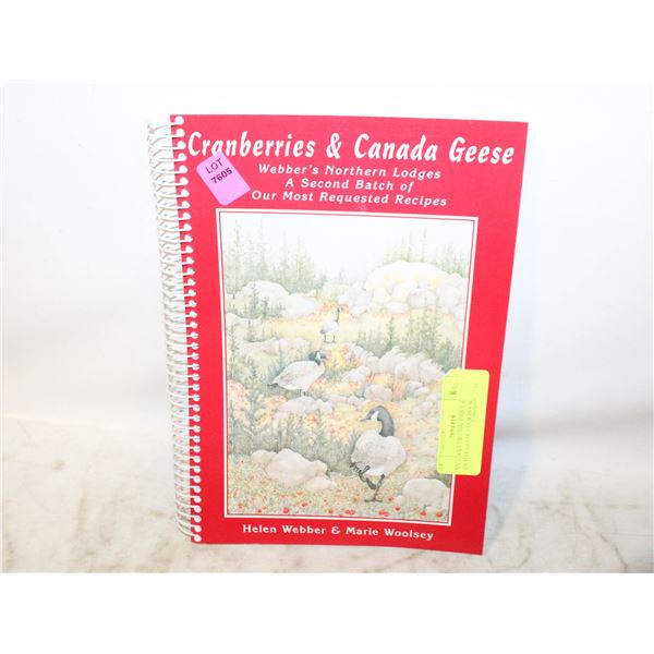 CANADIAN CRANBERRIES & CANADA GEESE COOKBOOK