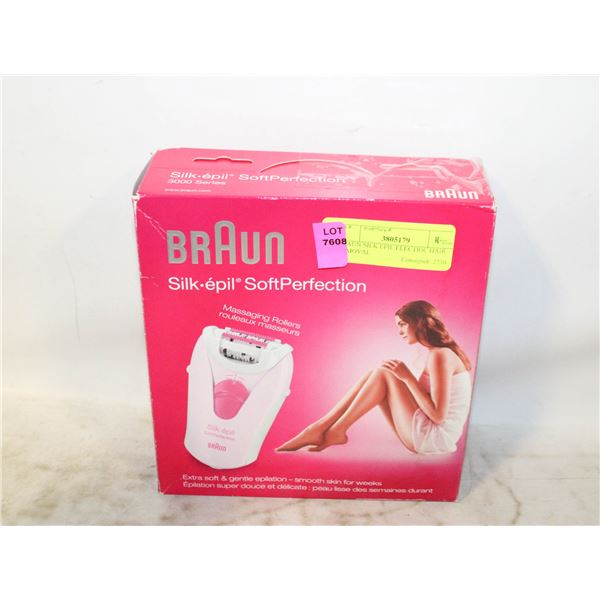 BRAUN SILK EPIL ELECTRIC HAIR REMOVAL