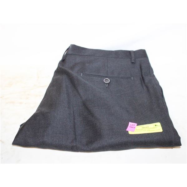 CALVARESI MENS UNHEMMED DRESS PANTS SIZE 40R