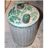 Image 1 : VINTAGE GALVANIZED 5 GALLON METAL GAS CAN