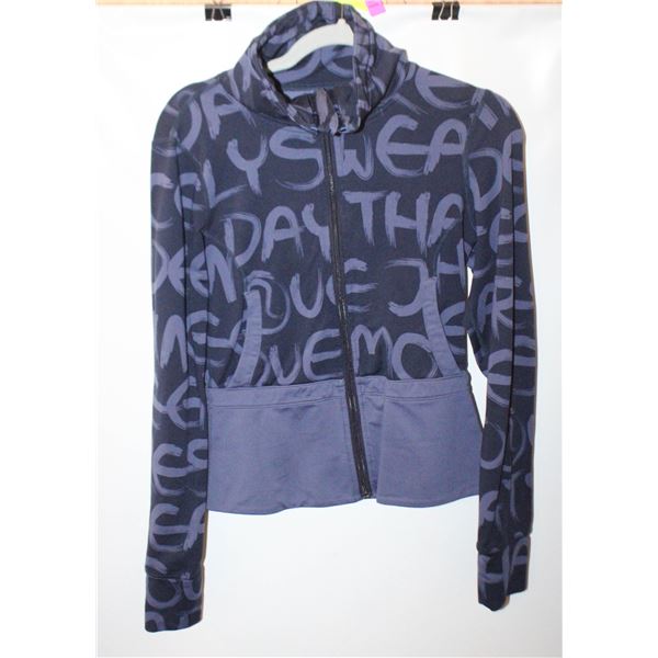 LADIES SM LULU LEMON PURPLE SPRING JACKET