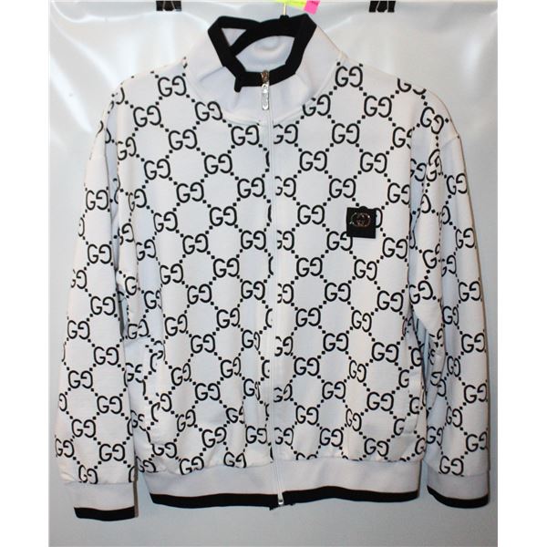 LADIES LARGE GUCCI WHIT SPORT JACKET