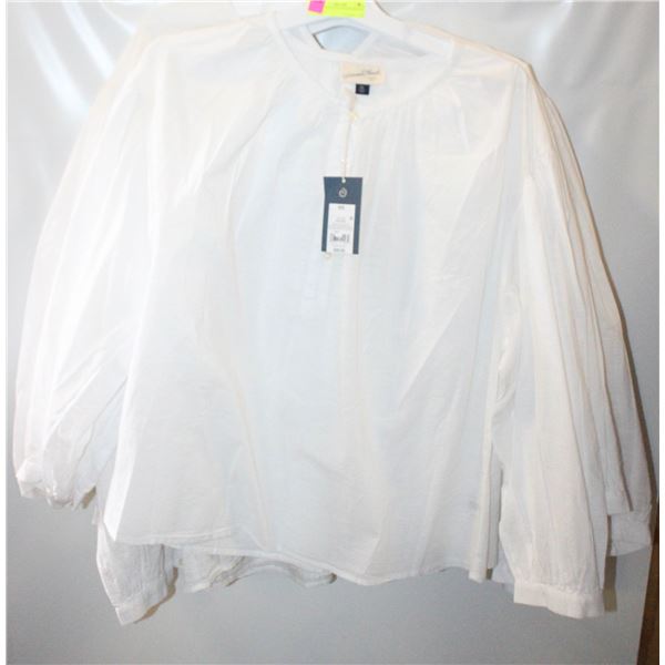 7 NEW WITH TAGS WHITE BLOUSE - ALL XXL