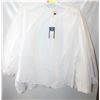 Image 1 : 7 NEW WITH TAGS WHITE BLOUSE - ALL XXL