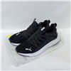Image 1 : PUMA MENS RUNNERS BLACK & WHITE SIZE 9