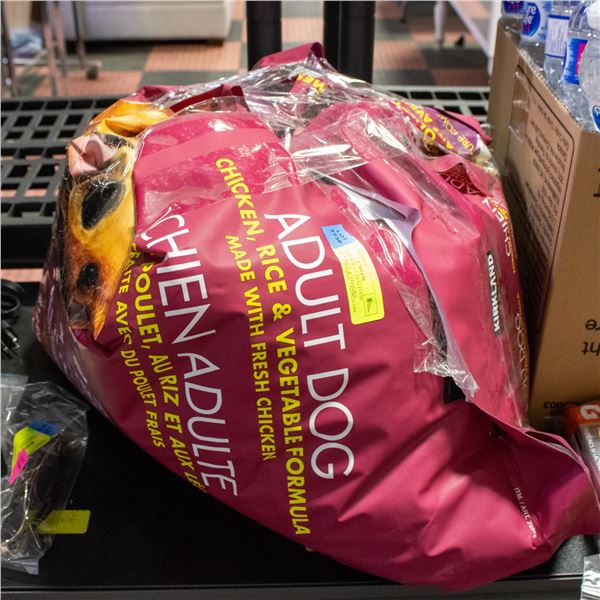 KIRKLAND ADULT DOG FOOD CHICKEN & RICE & VEGGIES