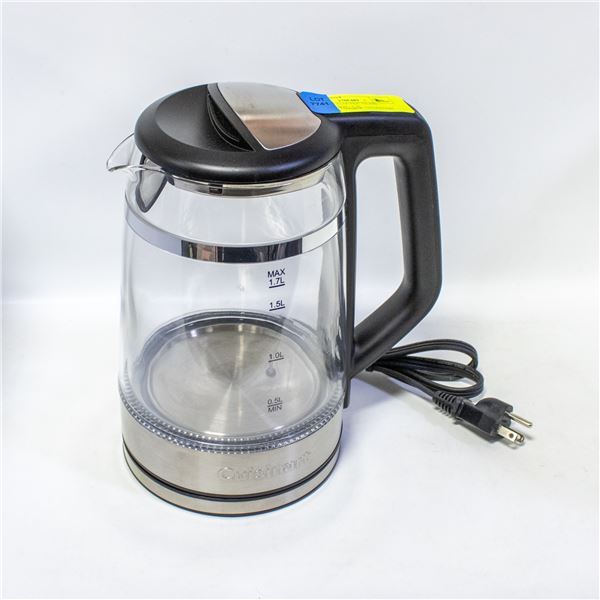 CUISINART ELECTRIC GLASS KETTLE - 1.8QT / 1.7L