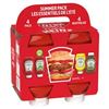 Image 1 : NEW 4 BOTTLES OF HEINZ SUMMER SAUCE PACK