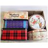 Image 1 : BOX OF 6 VTG. TINS