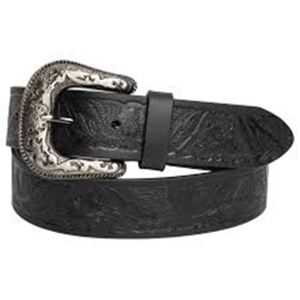 NEW SILVER JEANS MENS LEATHER BELT SIZE XL 40-42