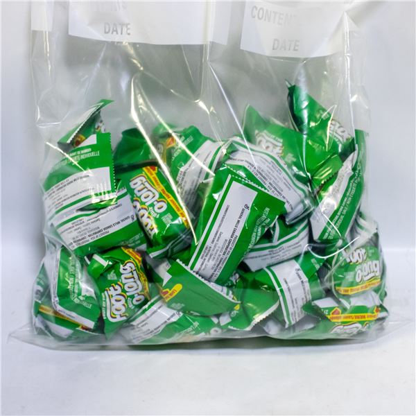 BAG OF 44 FRUIT BY THE FOOT FLAVOUR SNACKS