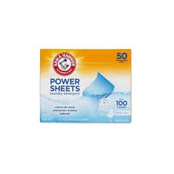 BOX OF 3 ARM & HAMMER POWER LAUNDRY DETERGENT