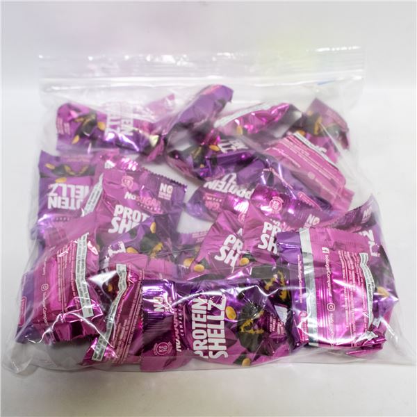 BAG OF 22 NO SUGAR COMPANY PROTEIN SHELLS