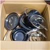 Image 1 : 11 PIECE OXO CERAMIC NON STICK COOKWARE SET