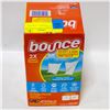 Image 1 : BOUNCE DRYER SHEETS OUTDOOR FRESH SCENT