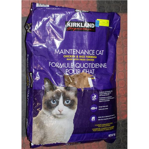 KIRKLAND MAINTENANCE CAT FOOD CHICKEN & RICE