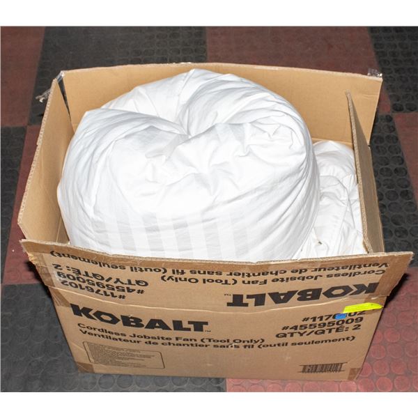 SIMONS PREMIUM WHITE DUCK DOWN DUVET KING SIZE