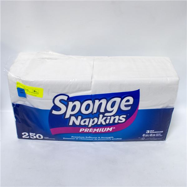 SPONGE NAPKINS PREMIUM DINNER NAPKINS 3-PLY