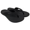 Image 1 : ROOTS WOMENS FLIP FLOPS BLACK SIZE 8