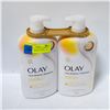 Image 1 : 2 PACK OF OLAY ULTRA MOISTURE SHEA BUTTER BODYWASH