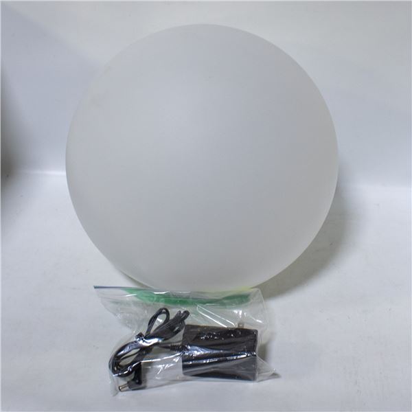 SOLAR RECHARGEABLE LED INFLATABLE SPHERE LIGHT
