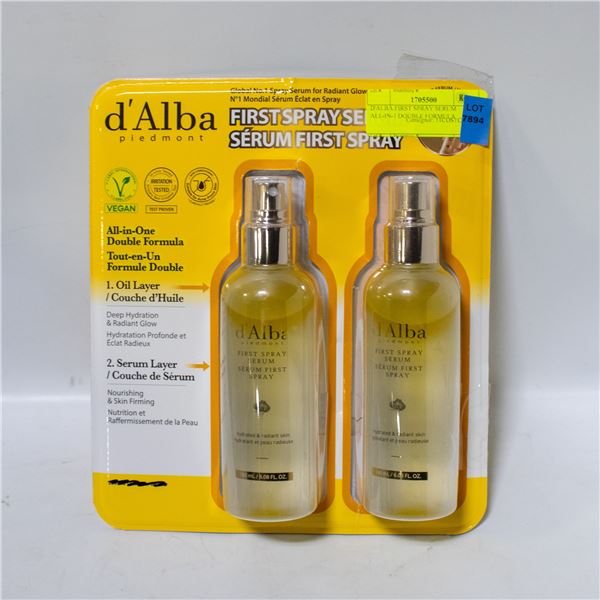 D'ALBA FIRST SPRAY SERUM ALL-IN-1 DOUBLE FORMULA