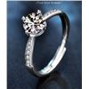 Image 1 : 1 CT GRA CERTIFIED ROUND BRILLIANT MOISSANITE