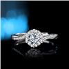 Image 1 : GRA CERTIFIED ROUND BRILLIANT MOISSANITE 925S