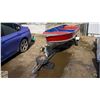Image 2 : 1970 SPRINGBOK 12FT ALUMINUM BOAT ON TRAILER