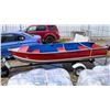 Image 3 : 1970 SPRINGBOK 12FT ALUMINUM BOAT ON TRAILER
