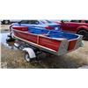 Image 4 : 1970 SPRINGBOK 12FT ALUMINUM BOAT ON TRAILER