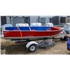 Image 7 : 1970 SPRINGBOK 12FT ALUMINUM BOAT ON TRAILER