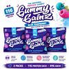 Image 1 : 3 GUMMY GAINZ BLUE RASPBERRY 11G PROTEIN 49G